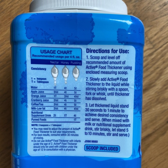 Active food thickener ( 2 containers) - Picture 3 of 5